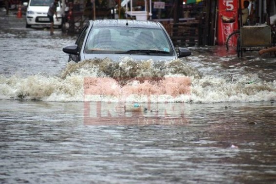 Rain floods Tripura Capital City